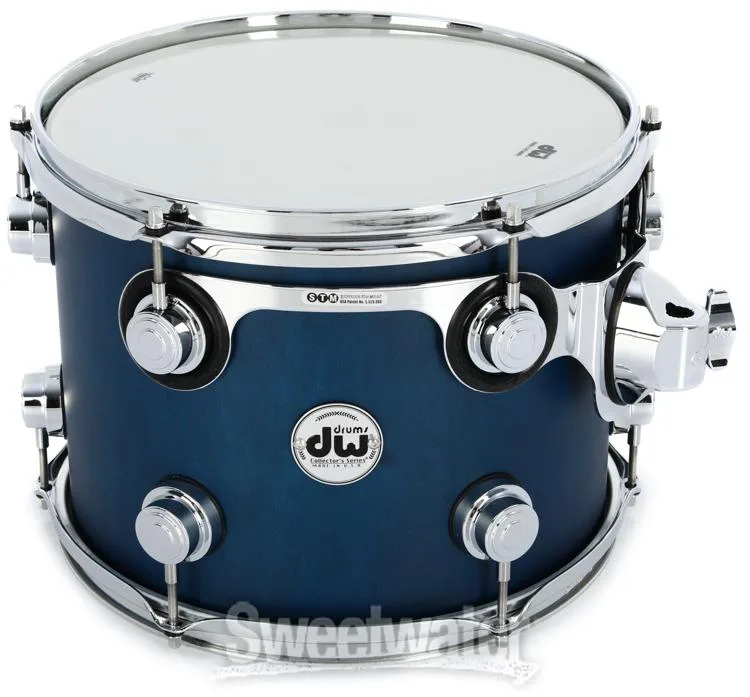  DW Collector's Series Maple Mahogany 4-piece Shell Pack - Satin Regal Blue