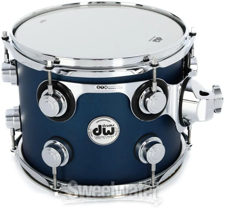  DW Collector's Series Maple Mahogany 4-piece Shell Pack - Satin Regal Blue