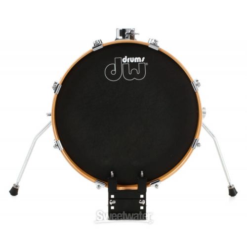  DW DDLG1604TB Design Series Mini-Pro 4-piece Shell Pack with Snare Drum - Tobacco Burst