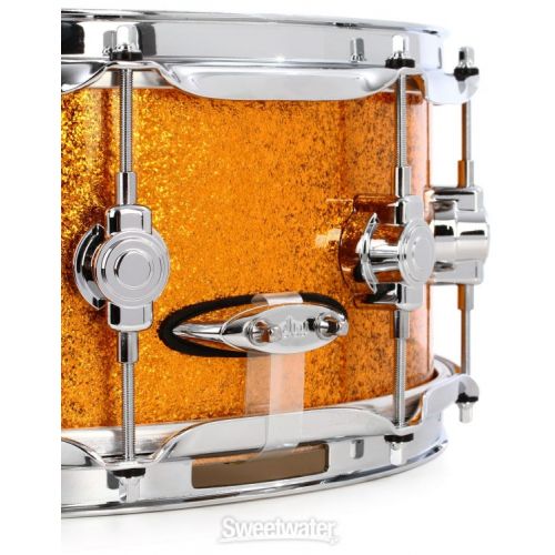  DW Performance Series Snare Drum - 5.5 x 14 inch - Gold Sparkle FinishPly