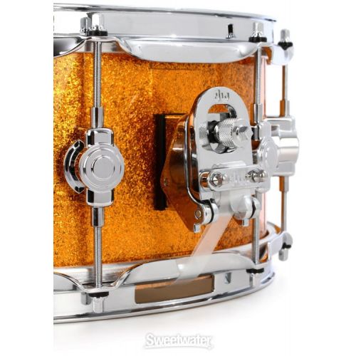  DW Performance Series Snare Drum - 5.5 x 14 inch - Gold Sparkle FinishPly