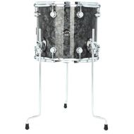 DW Performance Series Floor Tom - 12 x 14 inch - Black Diamond FinishPly