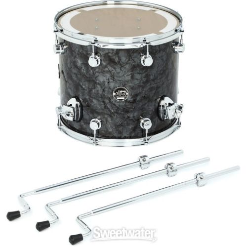  DW Performance Series Floor Tom - 12 x 14 inch - Black Diamond FinishPly