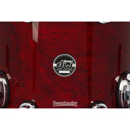  DW Performance Series Floor Tom - 12 x 14 inch - Cherry Stain Lacquer