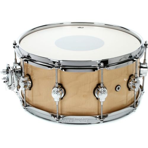  DW Performance Series Snare Drum - 6.5 x 14 inch - Natural Lacquer