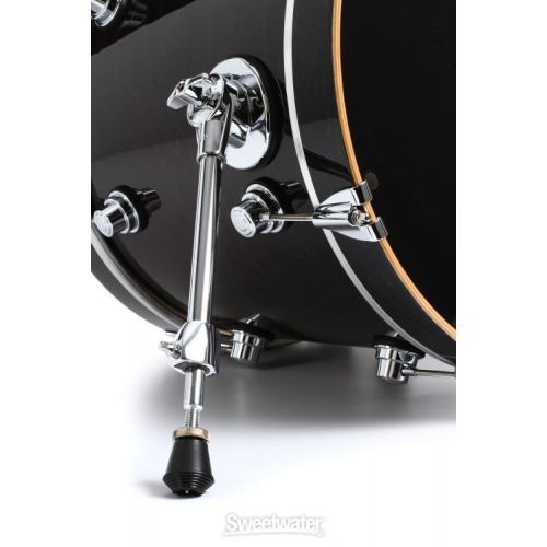  DW Performance Series Bass Drum - 14 x 18 inch - Ebony Stain Lacquer