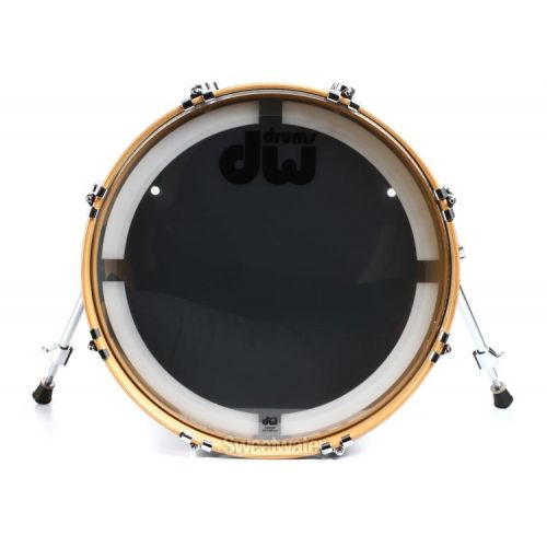  DW Performance Series Bass Drum - 14 x 18 inch - Ebony Stain Lacquer