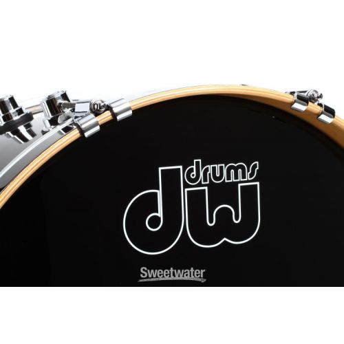  DW Performance Series Bass Drum - 14 x 18 inch - Ebony Stain Lacquer