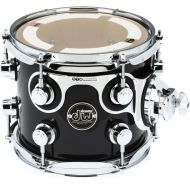 DW Performance Series Mounted Tom - 7 x 8 inch - Ebony Stain Lacquer