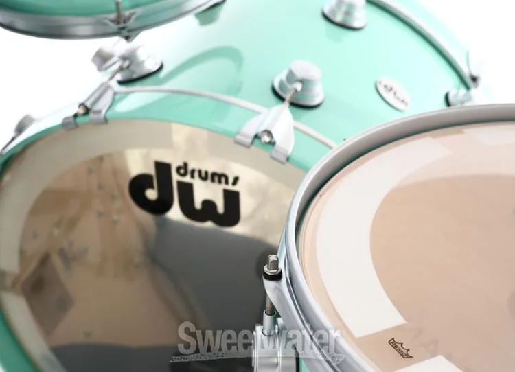  DW Collector's Series Lacquer 3-piece Shell Pack - Seafoam