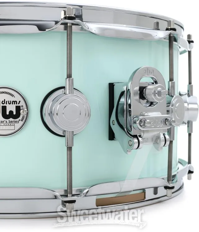  DW Collector's Series Lacquer Snare Drum - 6.5 x 14-inch - Pale Jade