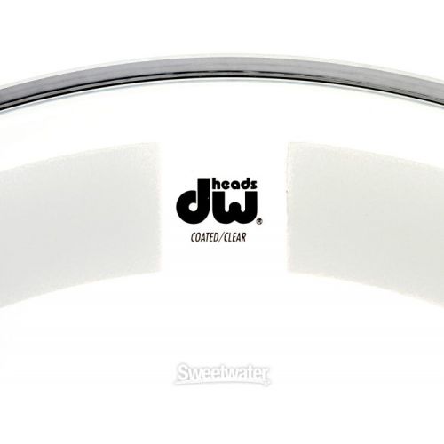  DW Coated/Clear Drumhead - 15 inch