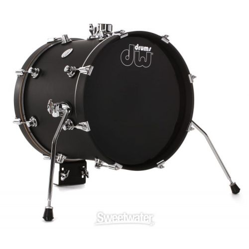  DW DDLM1604BL Design Series Mini-Pro Shell Pack - Black Satin