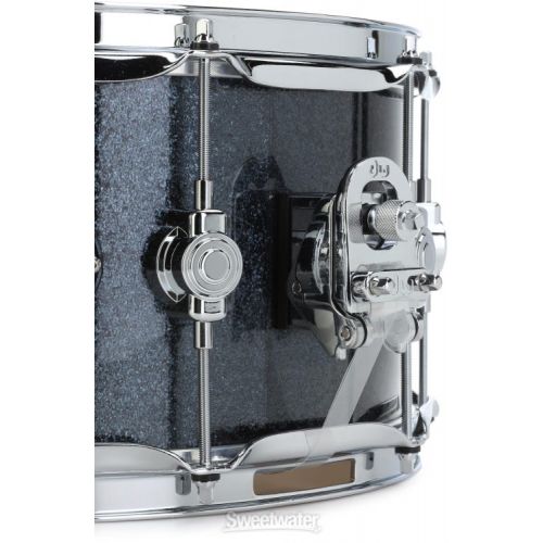  DW Limited-edition Performance Series Snare Drum - 6.5 x 14-inch - Black Sparkle Finish