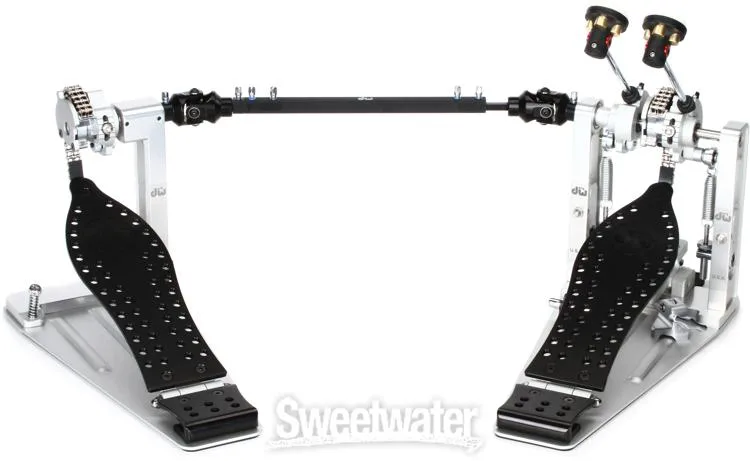  DW DWCPMCD2BK MCD Machined Chain Drive Double Bass Drum Pedal - Graphite