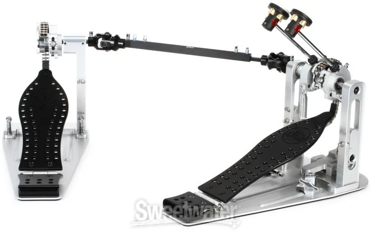  DW DWCPMCD2BK MCD Machined Chain Drive Double Bass Drum Pedal - Graphite