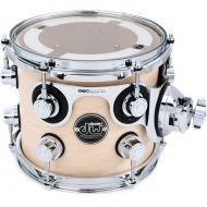 DW Performance Series Mounted Tom - 7 x 8 inch - Natural Satin Oil - Sweetwater Exclusive