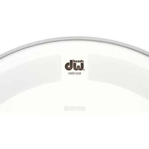  DW Coated/Clear Drumhead - 13 inch