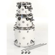 DW Design Series 3-piece Tom Pack - Gloss White Used