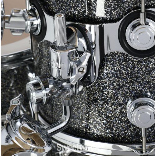  DW Collector's Series 5-piece Shell Pack - Black Galaxy FinishPly