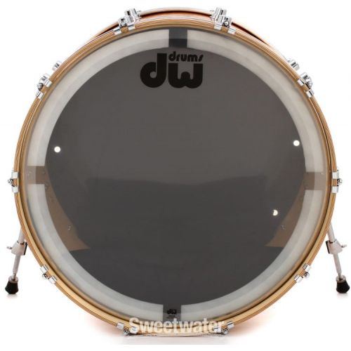  DW Performance Series Bass Drum - 18 x 24 inch - Gold Sparkle FinishPly