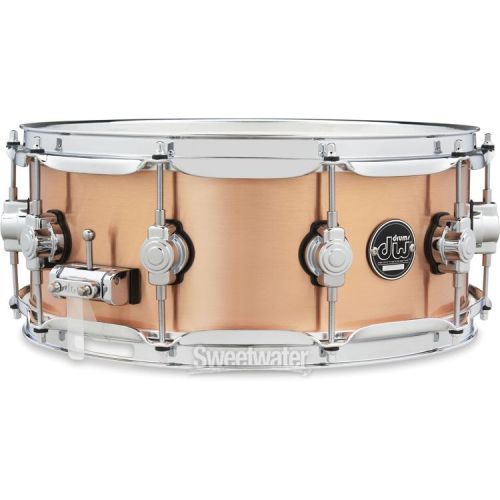  DW Performance Series Copper Snare Drum - 5.5 x 14-inch - Brushed