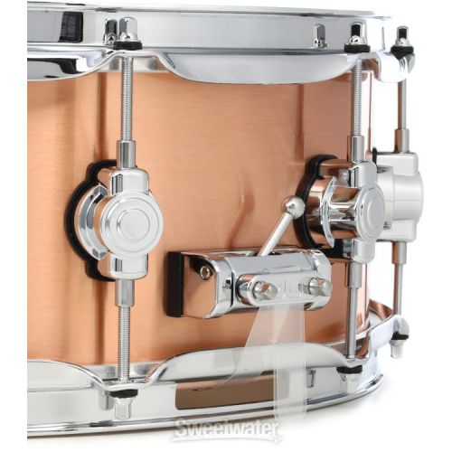  DW Performance Series Copper Snare Drum - 5.5 x 14-inch - Brushed