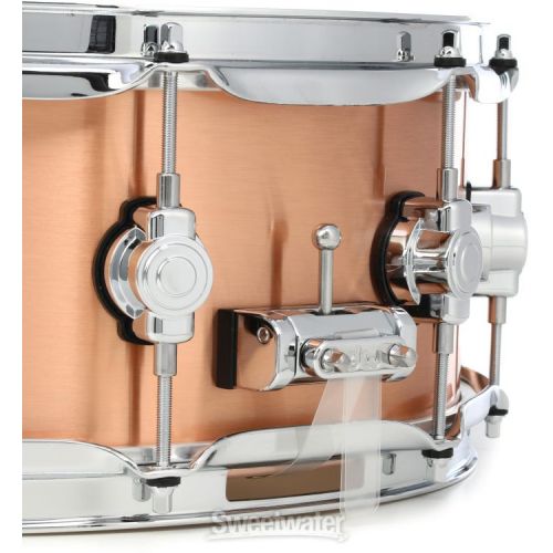  DW Performance Series Copper Snare Drum - 5.5 x 14-inch - Brushed