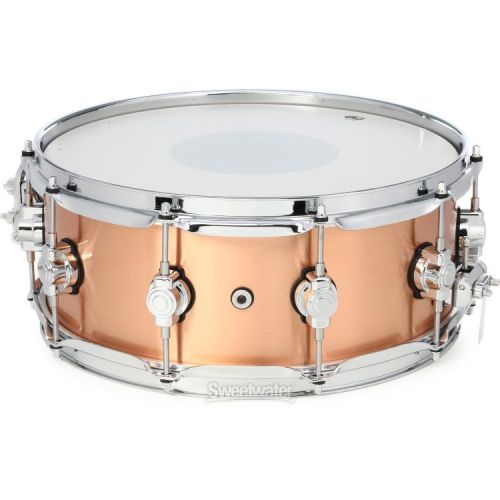  DW Performance Series Copper Snare Drum - 5.5 x 14-inch - Brushed