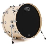 DW Performance Series Bass Drum - 14 x 24 inch - Natural Satin Oil