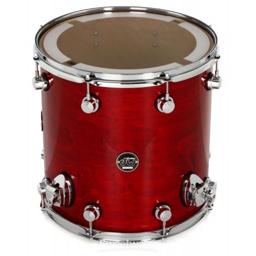  DW Performance Series Floor Tom - 14 x 14 inch - Cherry Stain Lacquer