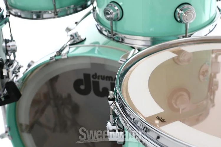  DW Collector's Series Lacquer 4-piece Shell Pack - Seafoam