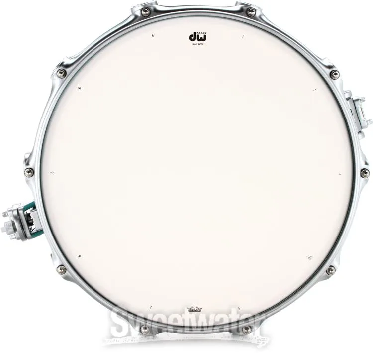  DW Collector's Series Santa Monica Snare Drum - 5 x 14-inch - Sea Foam Green