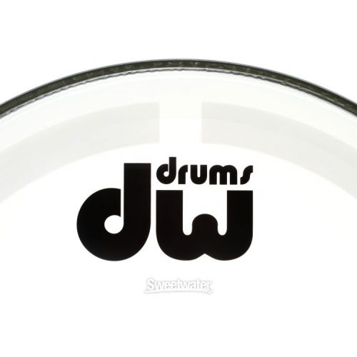  DW Coated/Clear Bass Drumhead - 20 inch