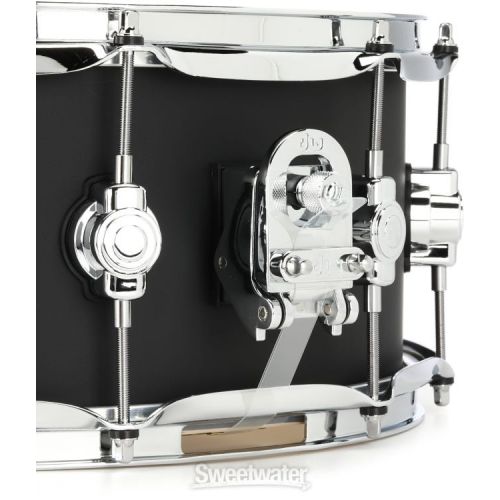  DW Design Series Snare Drum - 6 x 14-inch - Black Satin