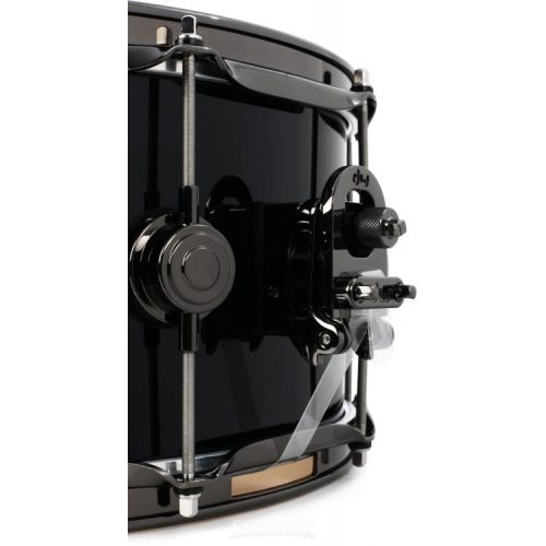  DW Collector's Series Maple Snare Drum - 6.5 x 14-inch - Gloss Black