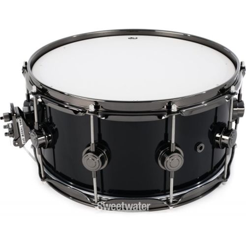  DW Collector's Series Maple Snare Drum - 6.5 x 14-inch - Gloss Black