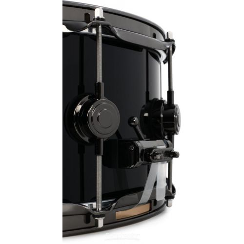  DW Collector's Series Maple Snare Drum - 6.5 x 14-inch - Gloss Black