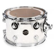 DW Performance Series Mounted Tom - 8 x 12 inch - White Marine FinishPly