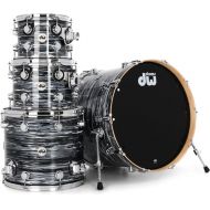 DW Collector's Series 4-piece Shell Pack - Black Oyster FinishPly