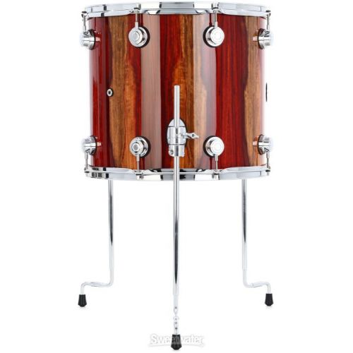  DW Private Reserve 5-piece Shell Pack - Gloss Natural over Candy Stripe Padauk