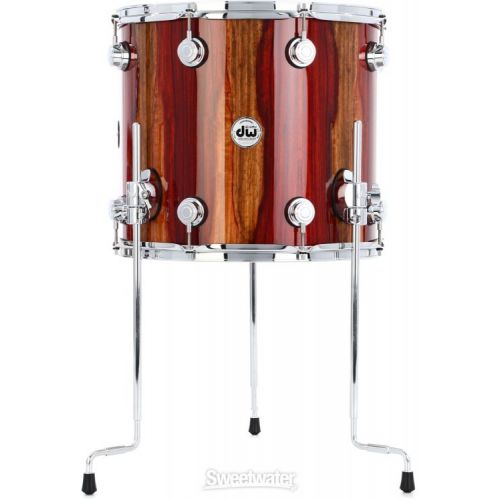  DW Private Reserve 5-piece Shell Pack - Gloss Natural over Candy Stripe Padauk