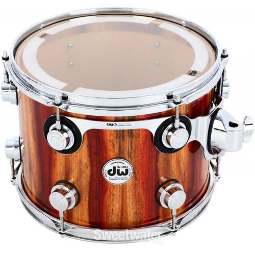  DW Private Reserve 5-piece Shell Pack - Gloss Natural over Candy Stripe Padauk