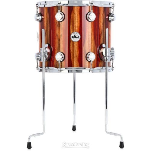  DW Private Reserve 5-piece Shell Pack - Gloss Natural over Candy Stripe Padauk