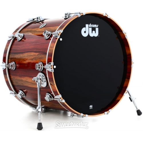  DW Private Reserve 5-piece Shell Pack - Gloss Natural over Candy Stripe Padauk