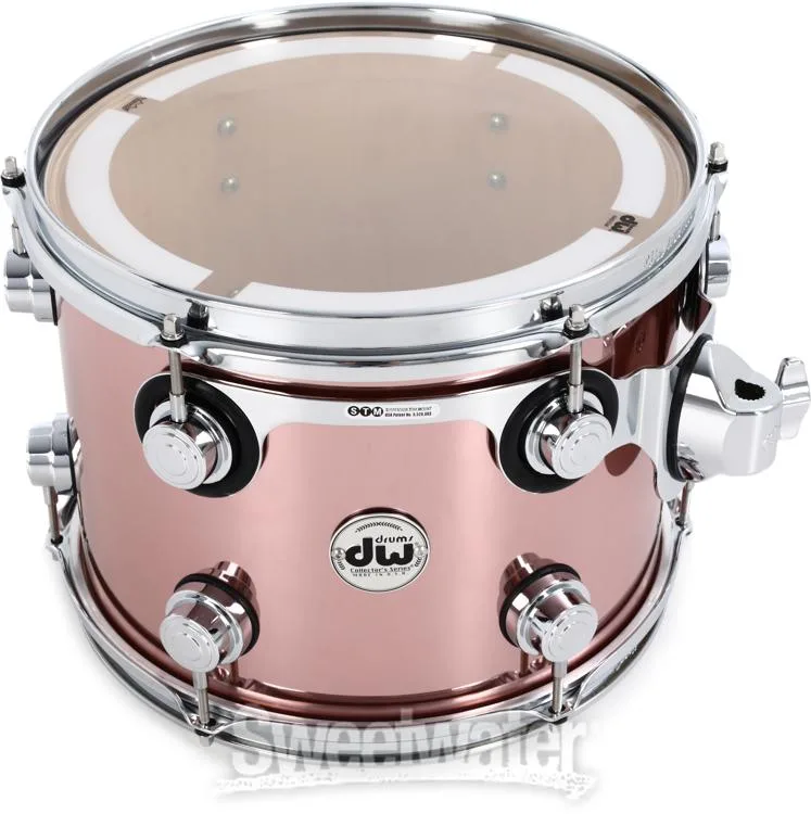  DW Collector's Series FinishPly 4-piece Shell Pack - Rose Copper