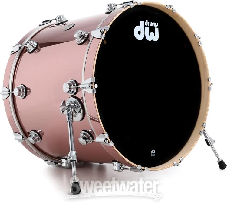  DW Collector's Series FinishPly 4-piece Shell Pack - Rose Copper