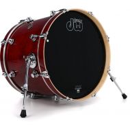 DW Performance Series Bass Drum - 16 x 20 inch - Cherry Stain Lacquer