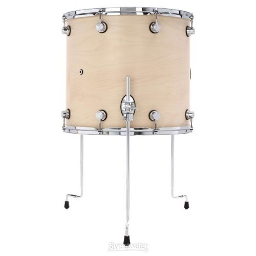  DW Performance Series Floor Tom - 16 x 18 inch - Natural Satin Oil - Sweetwater Exclusive