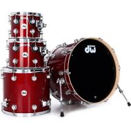 DW Collector's Series FinishPly 4-piece Shell Pack - Ruby Glass
